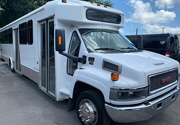 exterior party bus