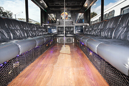 18 passenger party bus